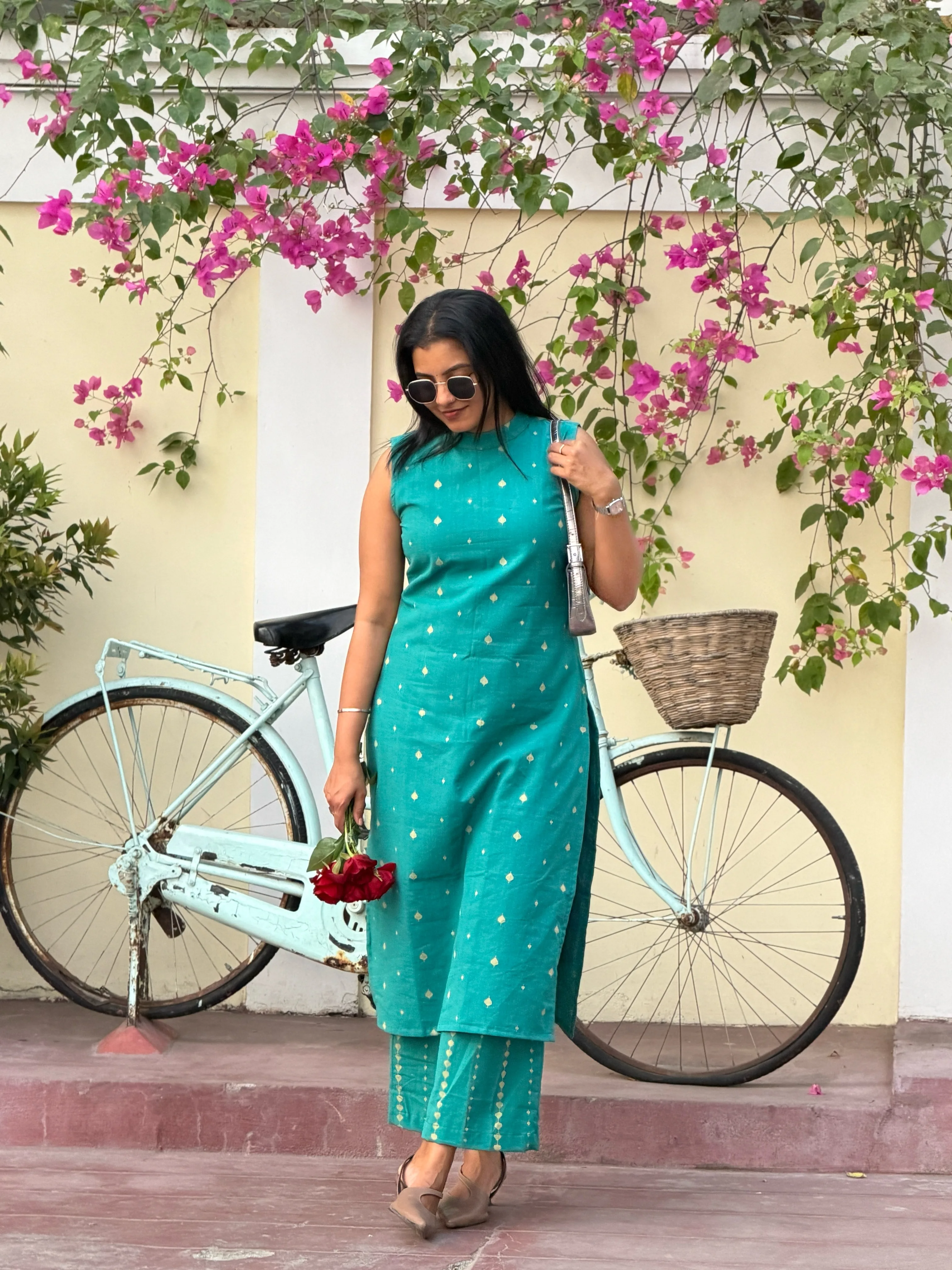 NILA Co-Ord Set for women view 12 - Viyal Design Studio