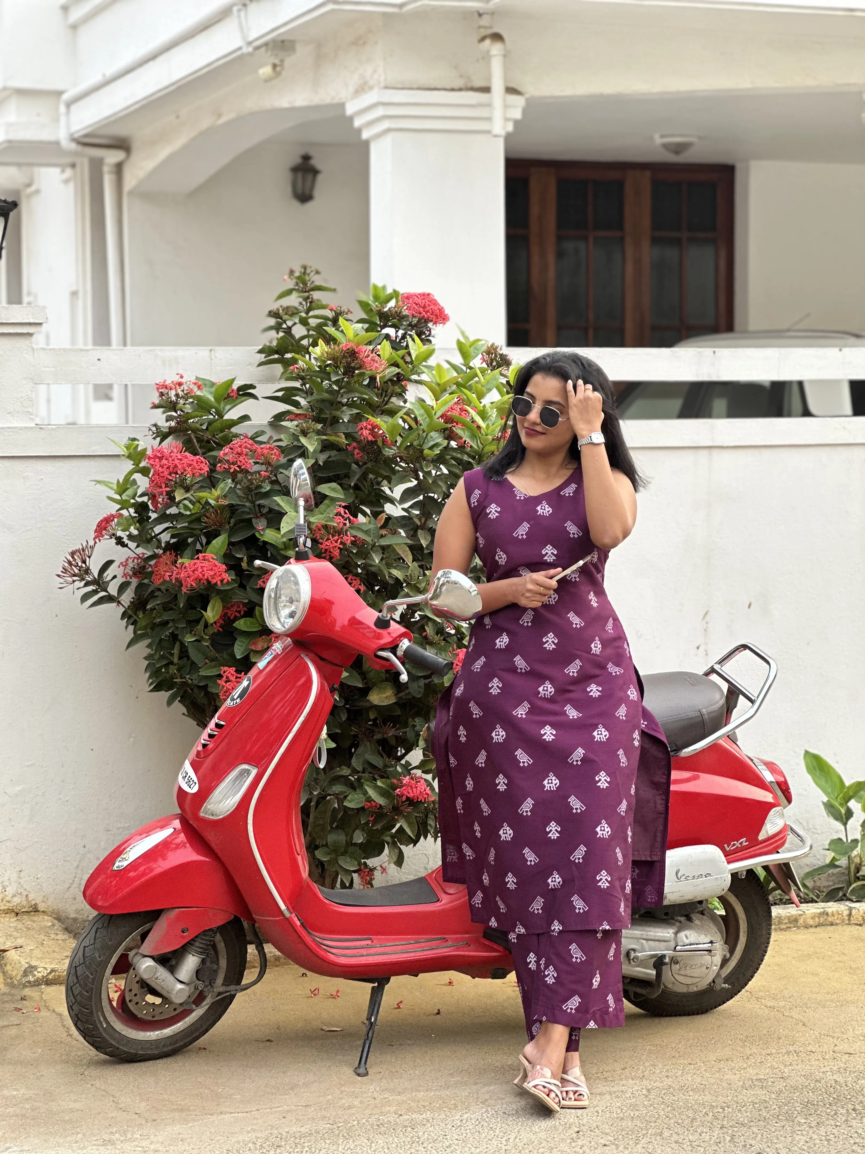MEHA Co-Ord Set for women view 3 - Viyal Design Studio