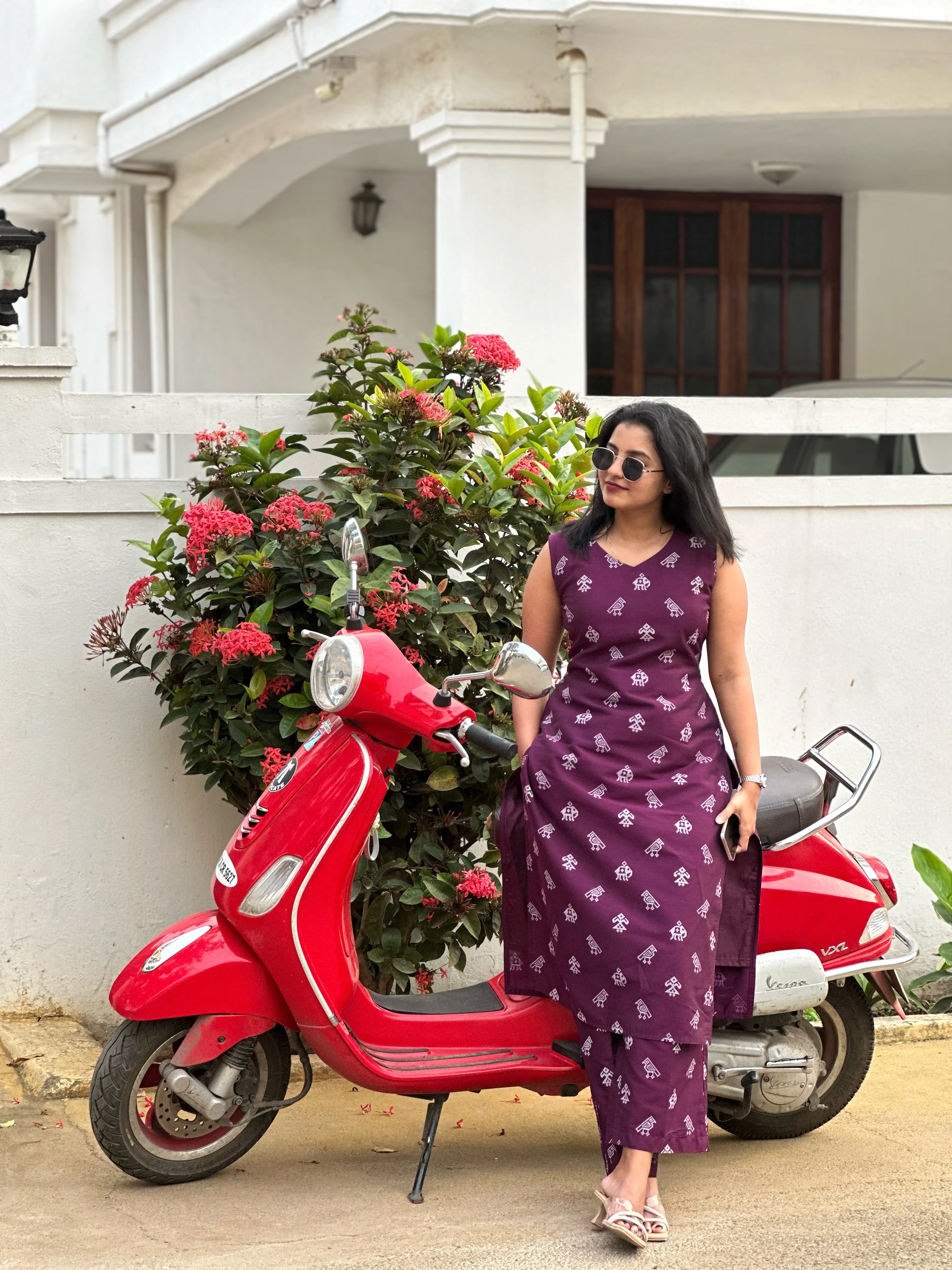 MEHA Co-Ord Set for women view 4 - Viyal Design Studio