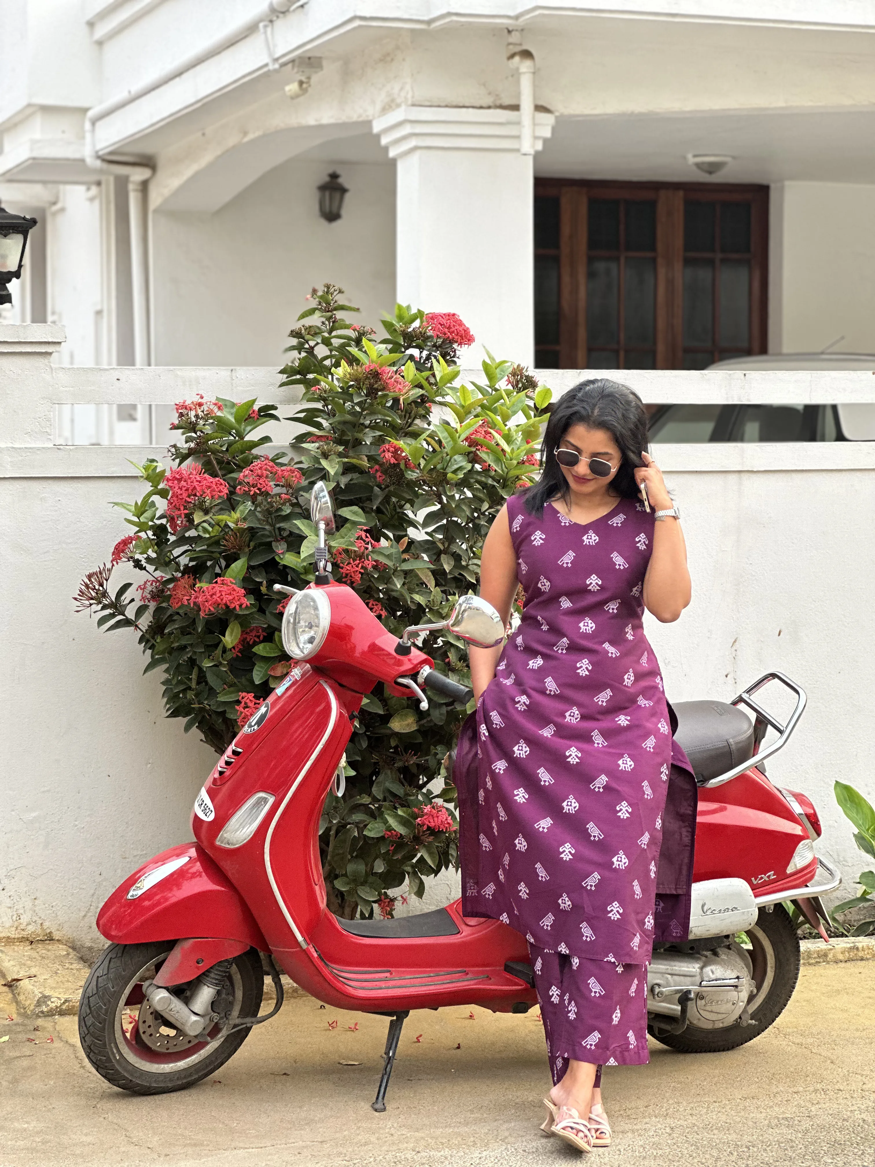 MEHA Co-Ord Set for women view 5 - Viyal Design Studio
