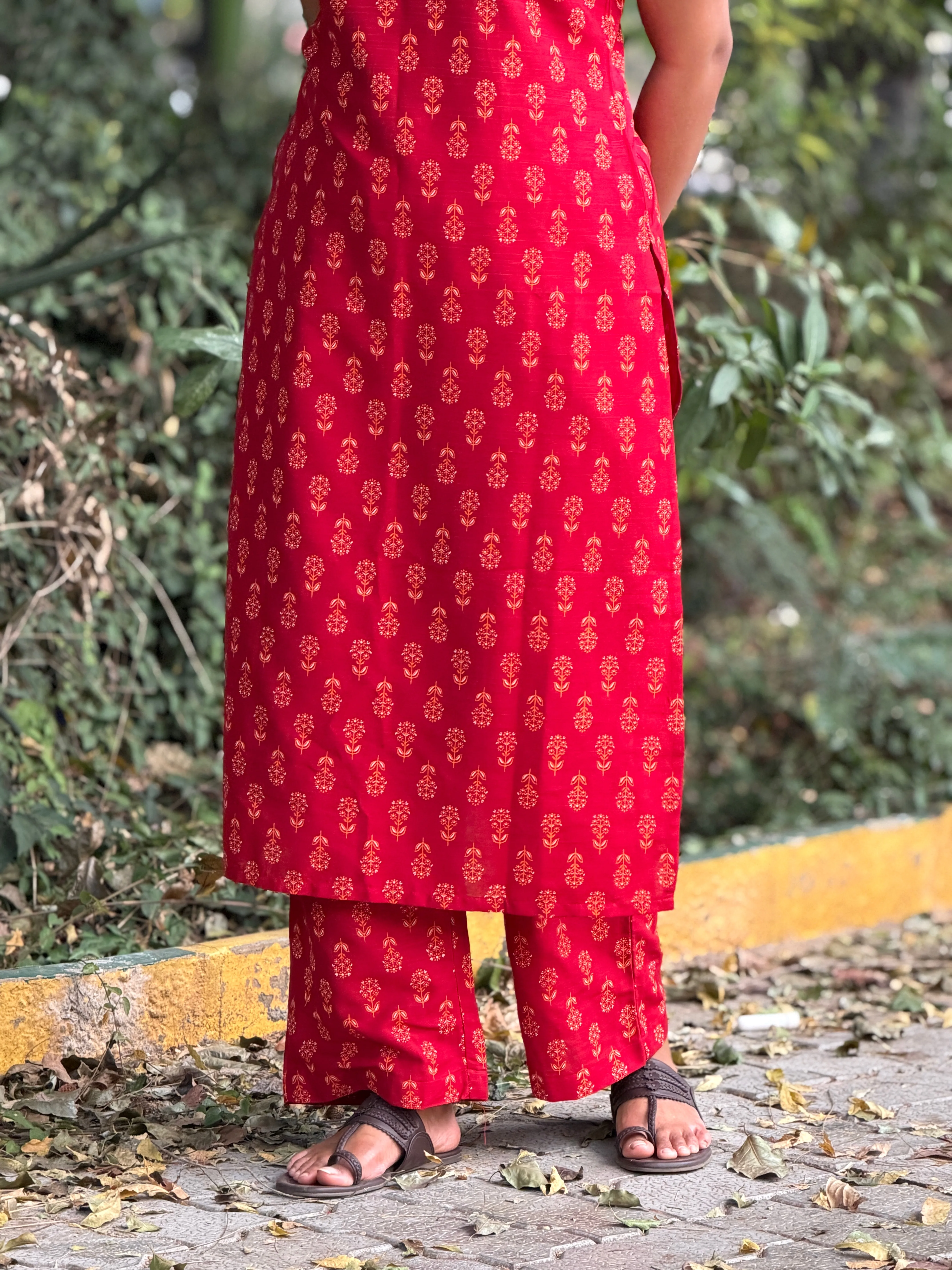 MAYA Co-Ord Set for women view alternate - Viyal Design Studio