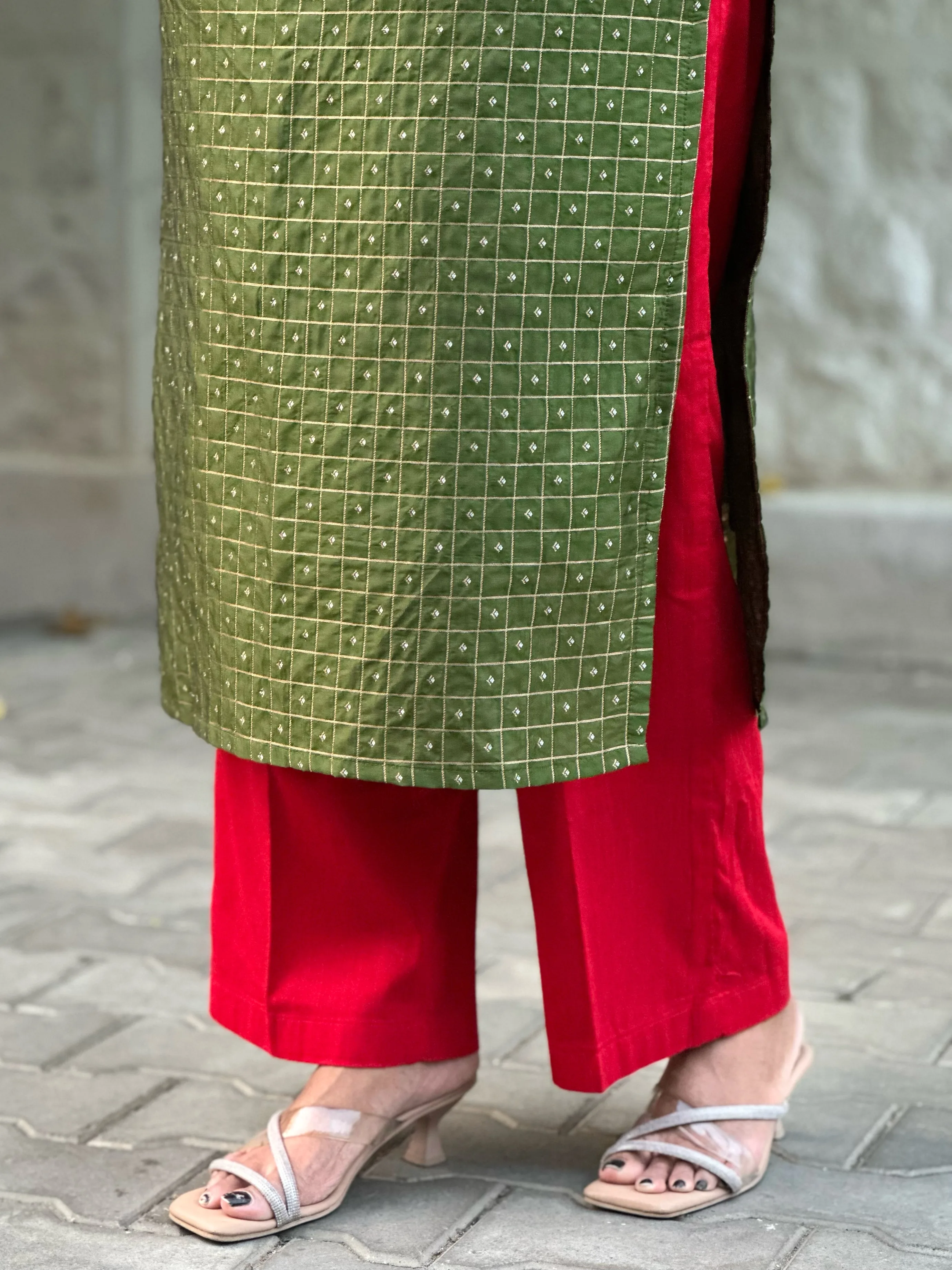 LIYA Co-Ord Set for women view 10 - Viyal Design Studio