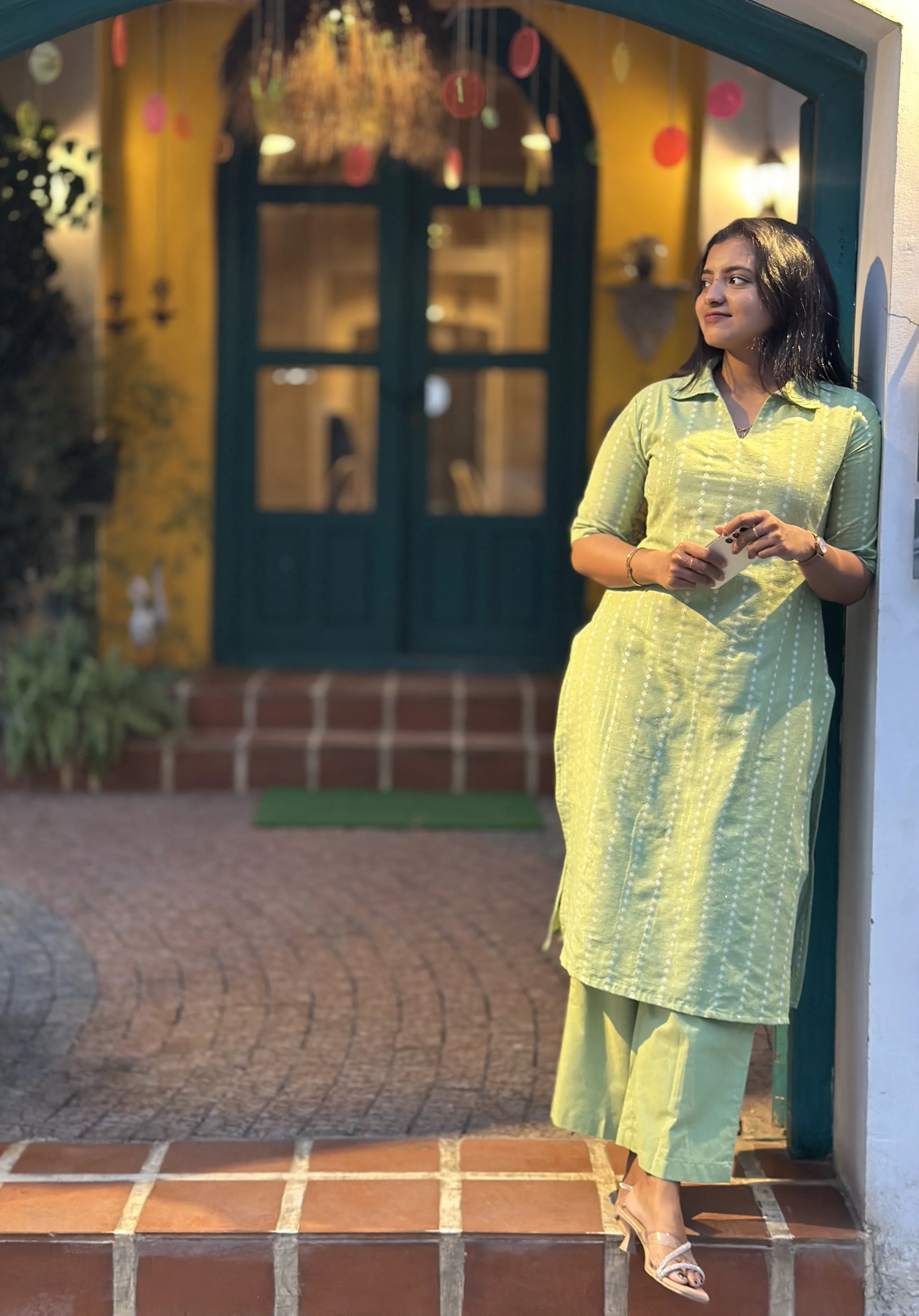 ILAVENIL Co-Ord Set for women view 7 - Viyal Design Studio