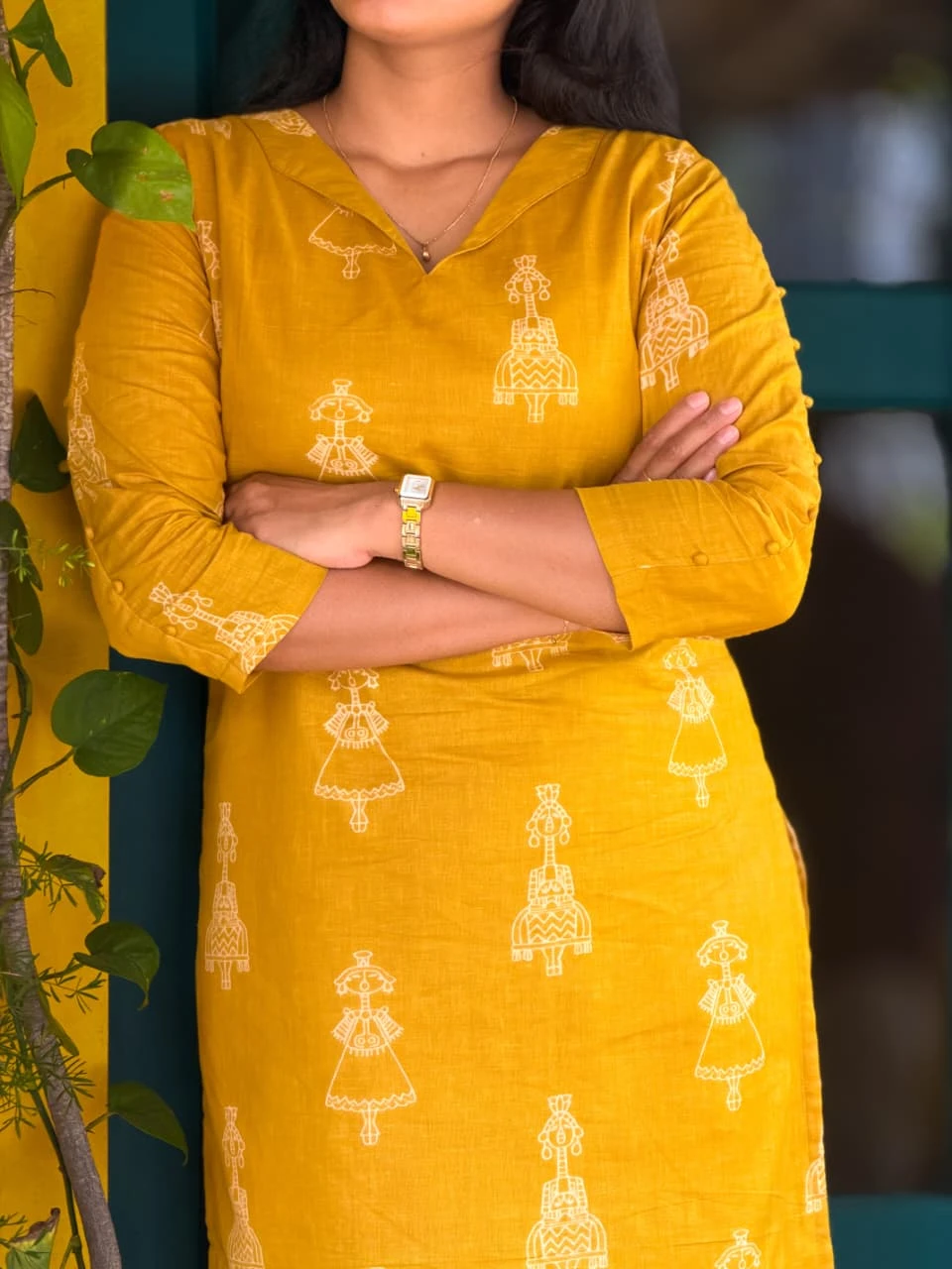 Vedha Co-Ord Set for women view alternate - Viyal Design Studio