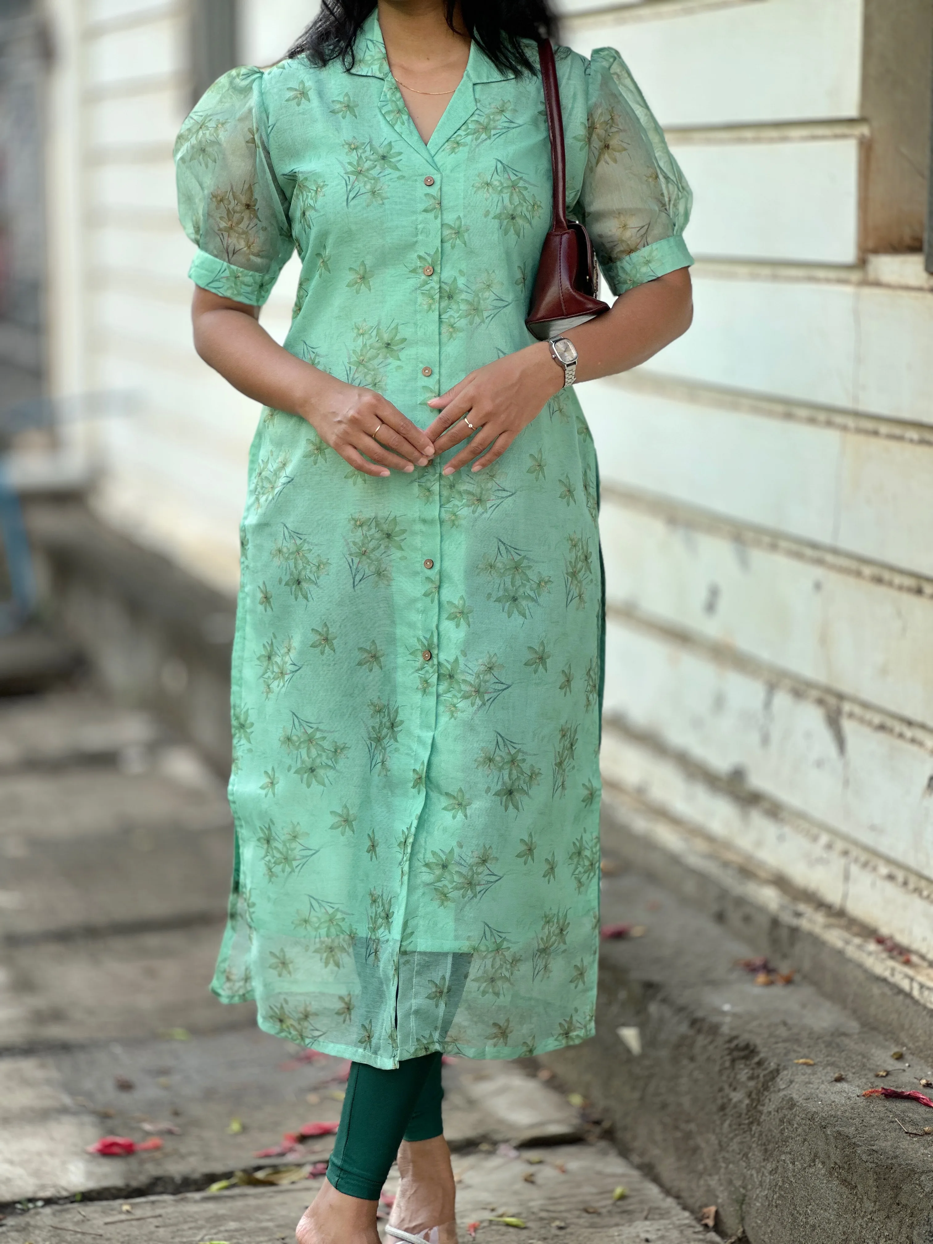 NITHI Kurti for women view 3 - Viyal Design Studio