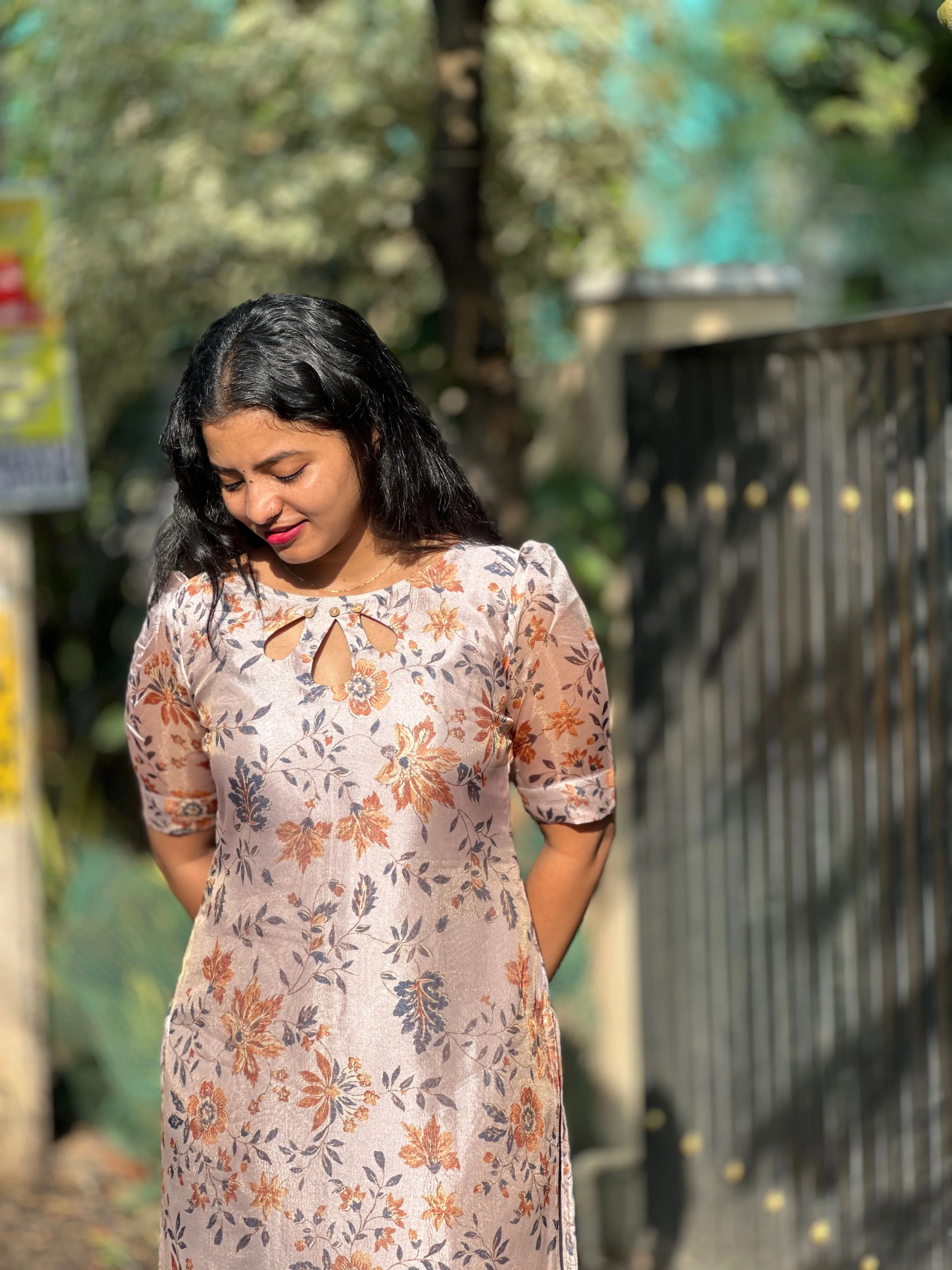 MINA Kurti for women view 3 - Viyal Design Studio