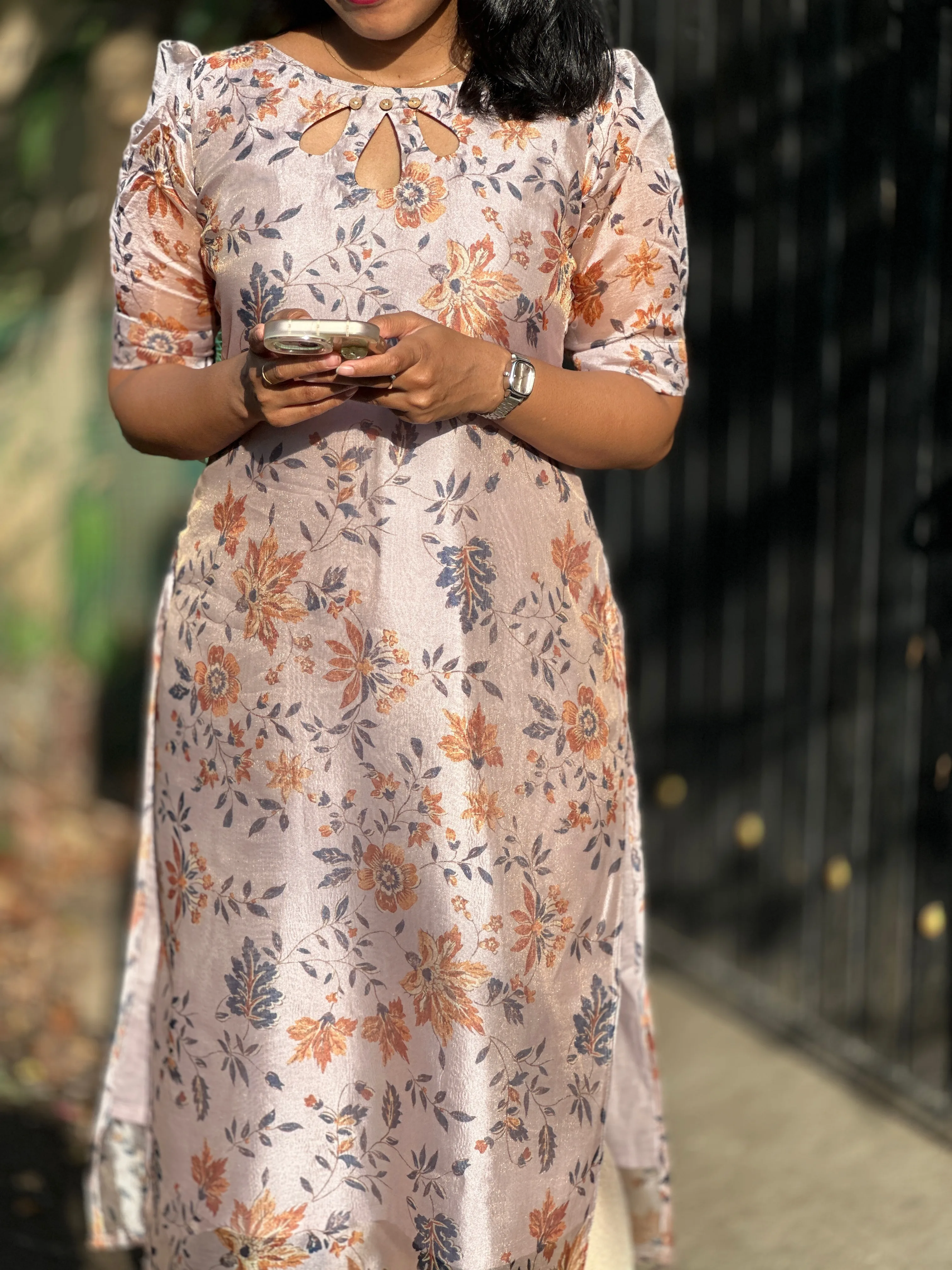 MINA Kurti for women view 4 - Viyal Design Studio