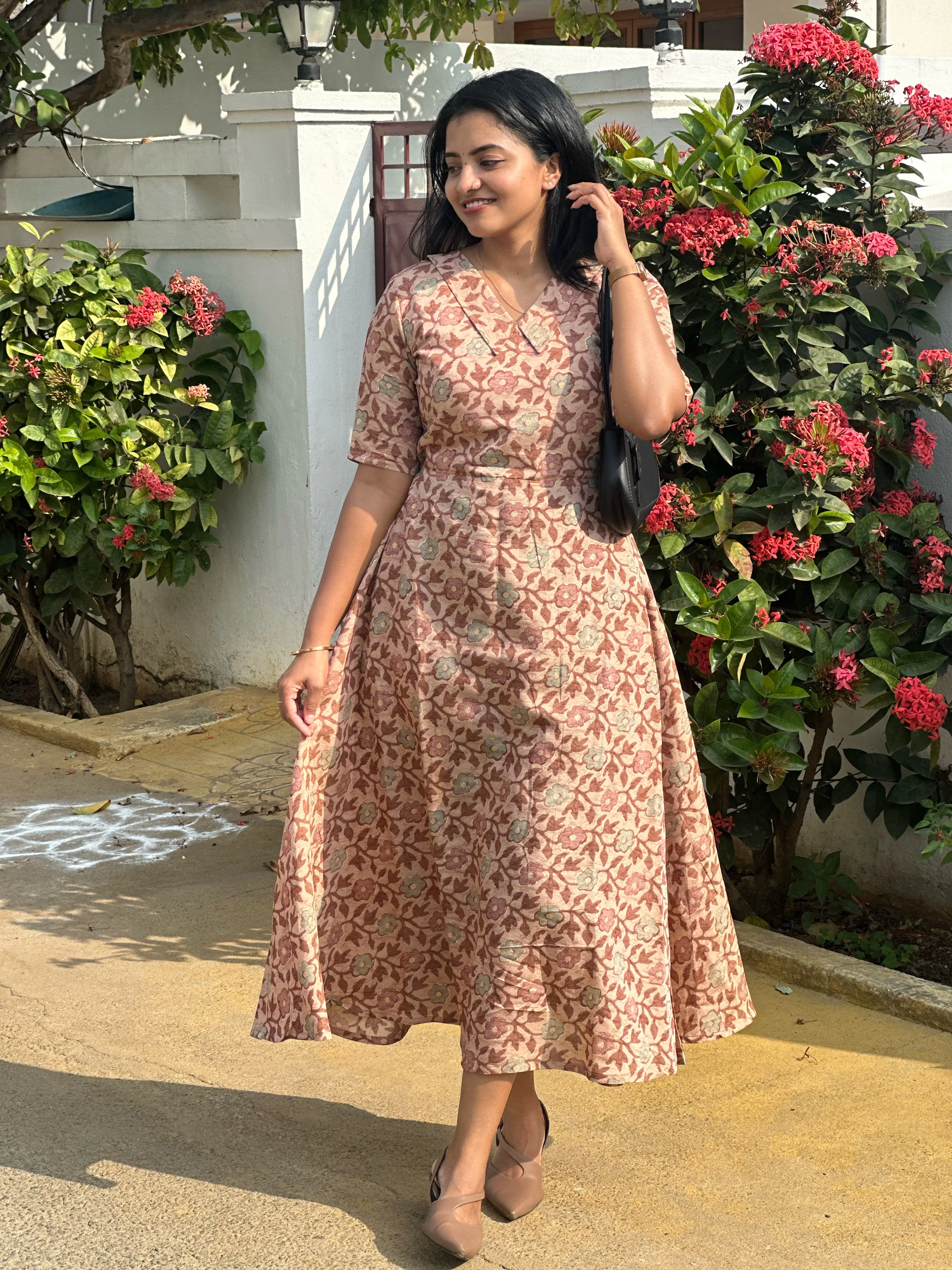 RADHI Ethnic Maxi Dress for women - Viyal Design Studio