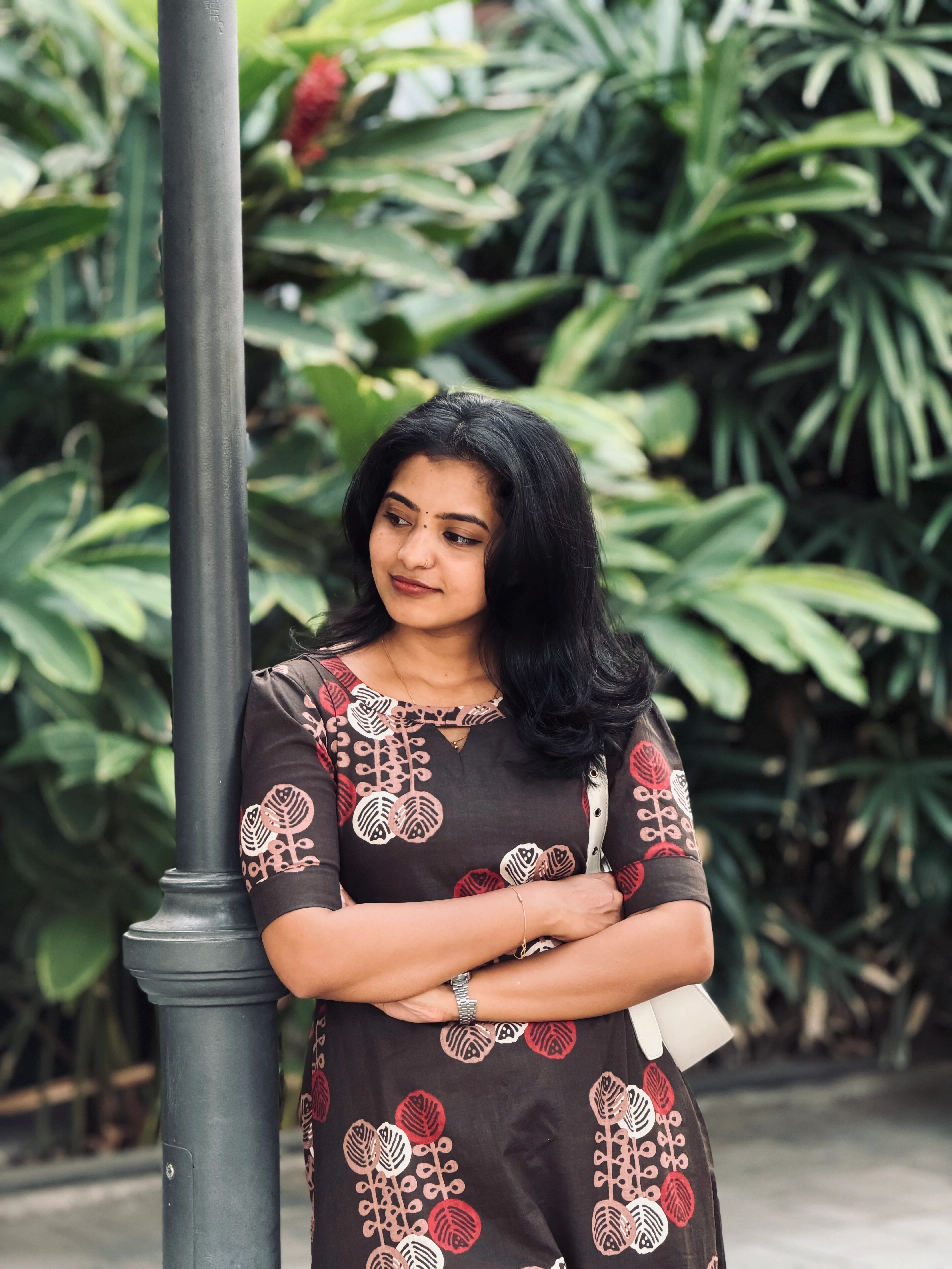 PRAGATHI Ethnic Maxi Dress for women view 4 - Viyal Design Studio