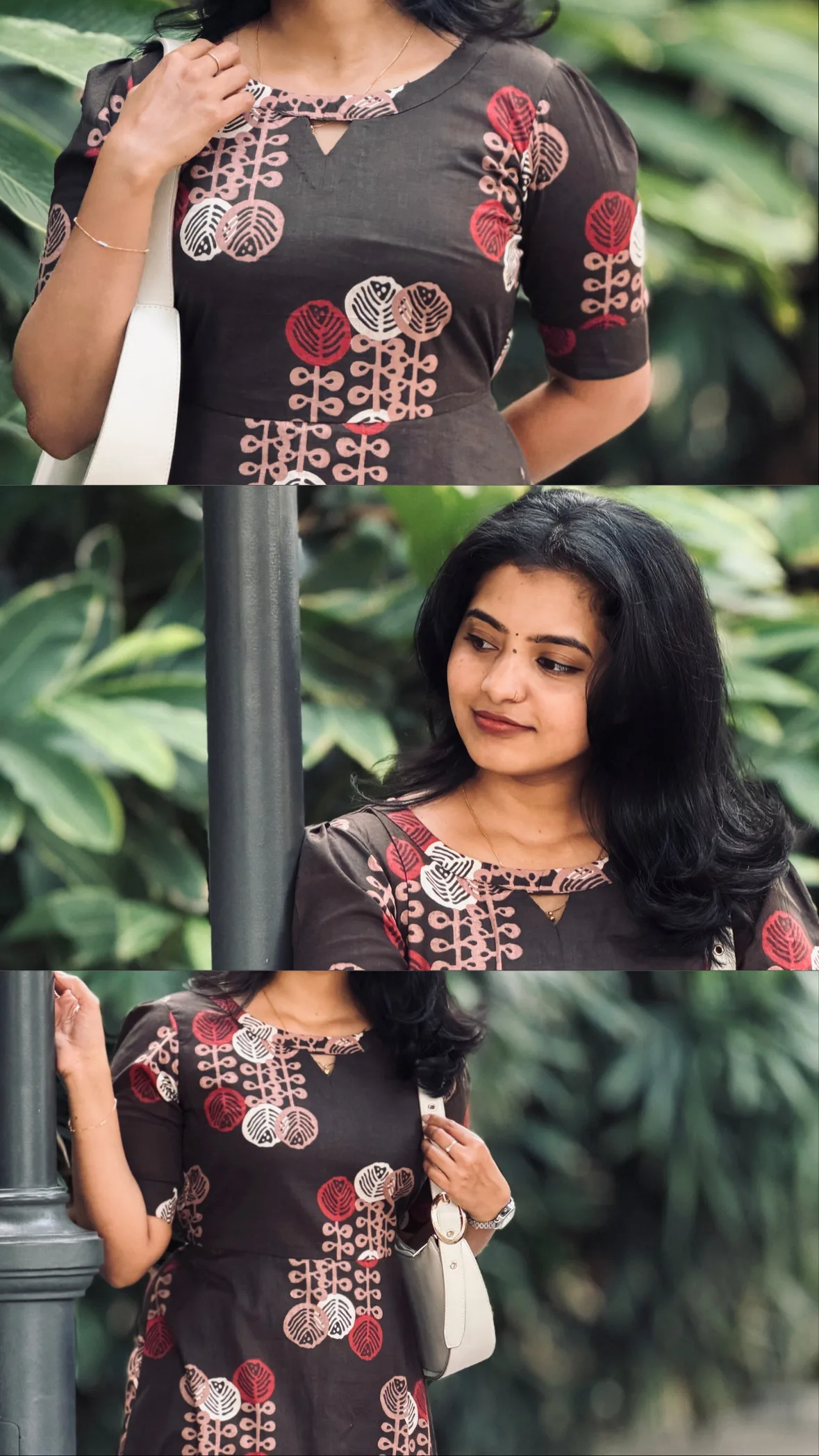 PRAGATHI Ethnic Maxi Dress for women view 12 - Viyal Design Studio