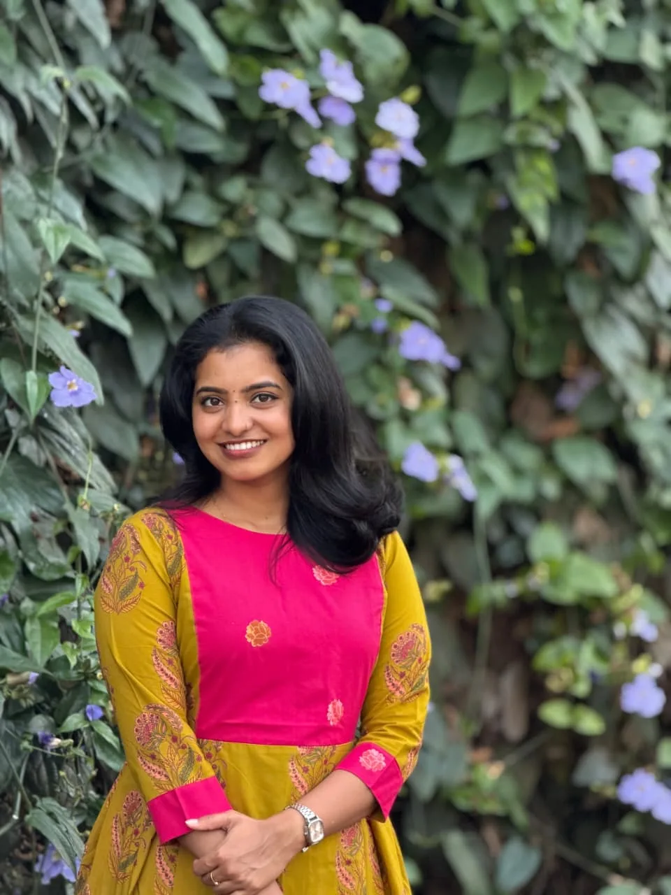 Diya Ethnic Maxi Dress for women view 5 - Viyal Design Studio