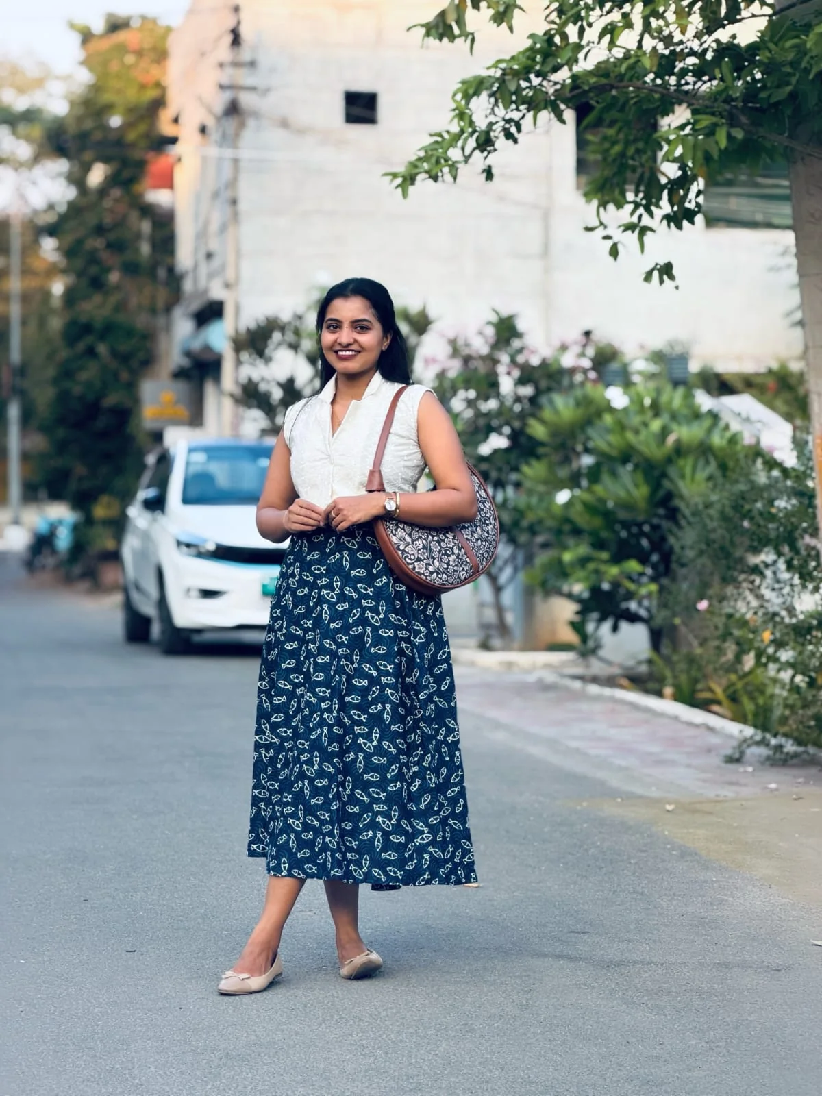 AADHIRA Crop Top Skirt Set for women - Viyal Design Studio