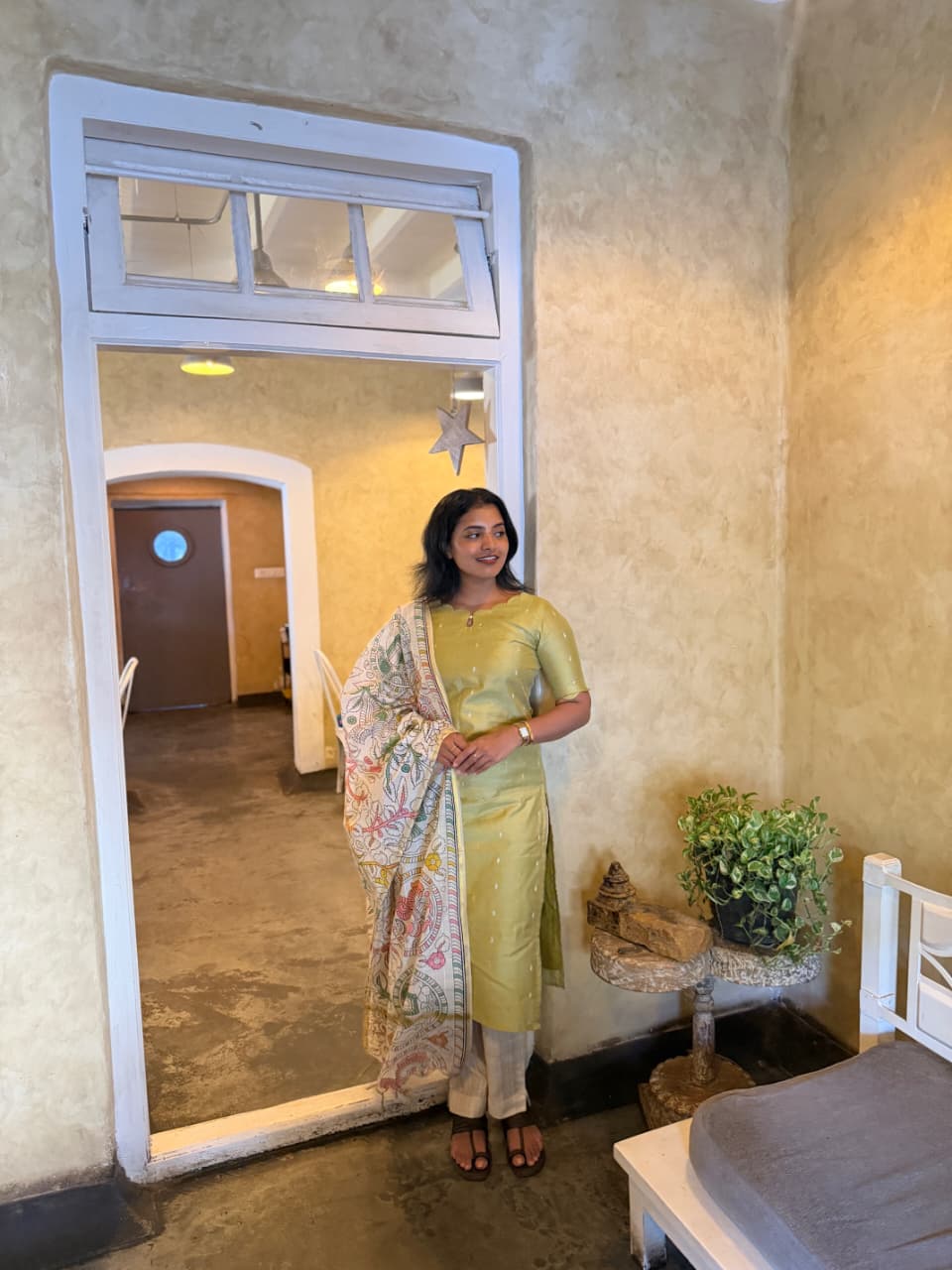 PRANAVI Festive Three Piece Set for women view 10 - Viyal Design Studio