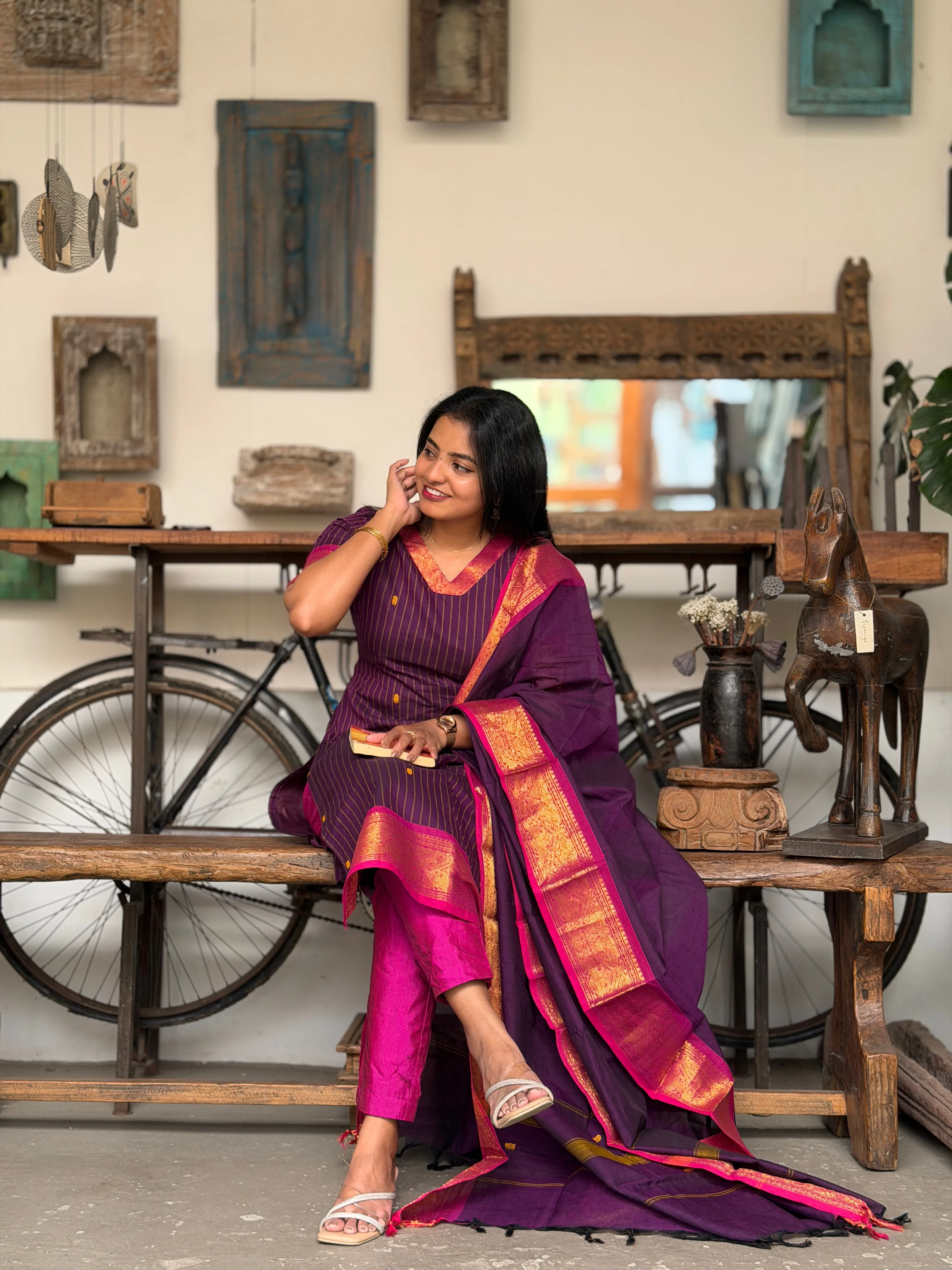NILANTHI Two Piece Set for women - Viyal Design Studio