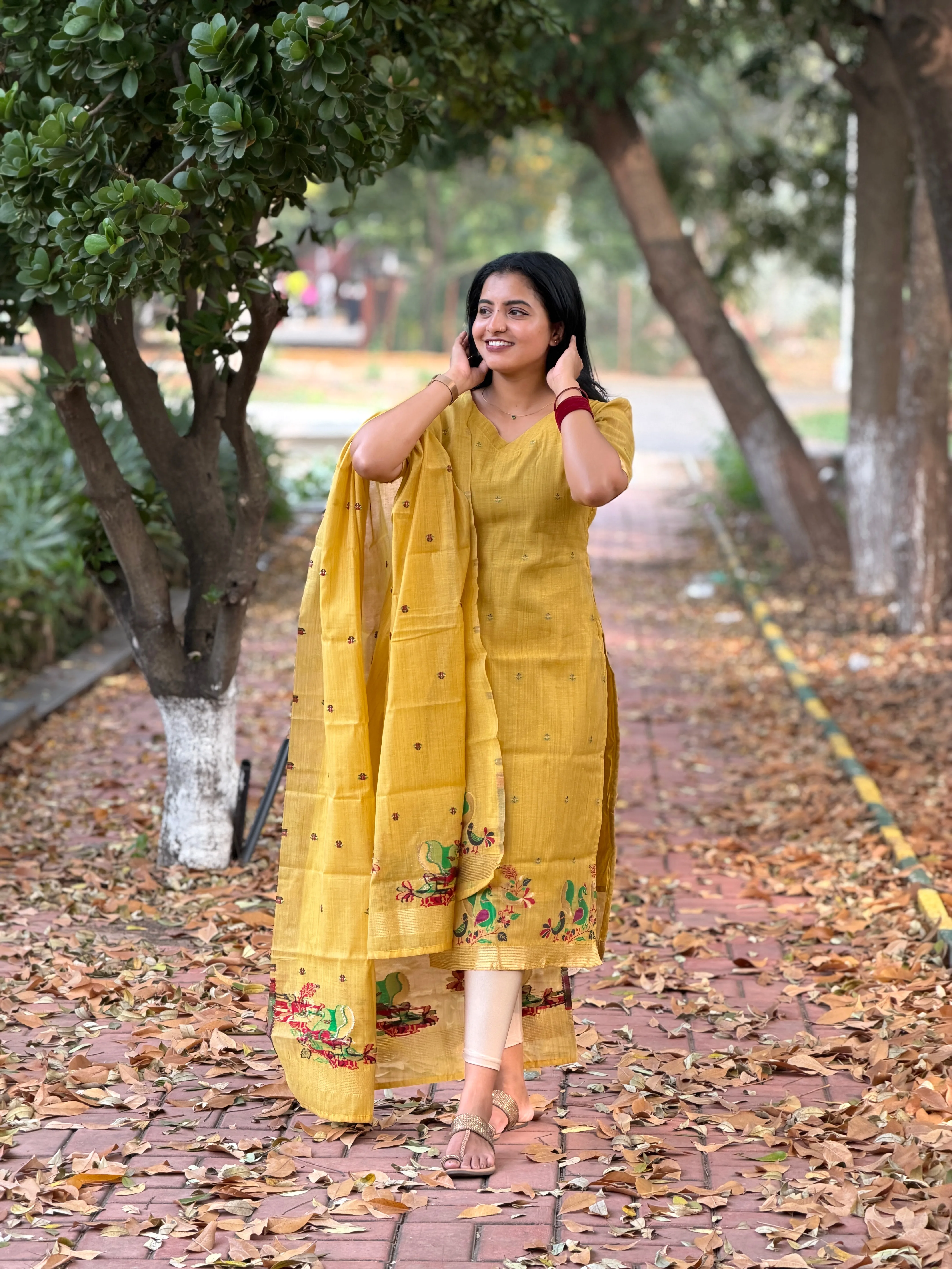 NIRA Two Piece Set for women view 12 - Viyal Design Studio